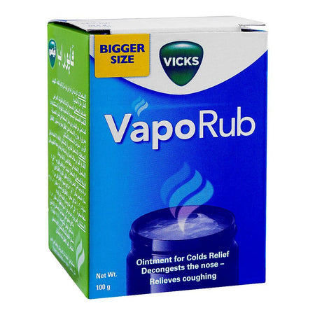 GSK Vicks Vapo Rub Ointment For Cold Relief, 100g - Main Image