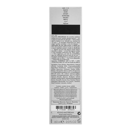 Keune Semi Color High Shine Demi-Permanent Color, 1, Black - Image 2
