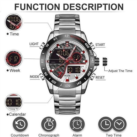 Naviforce Dual NF 9171 Time Edition image 5
