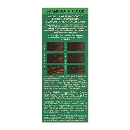 Elmore For Men Shampoo-In-Color, D-45, Dark Brown - Image 4