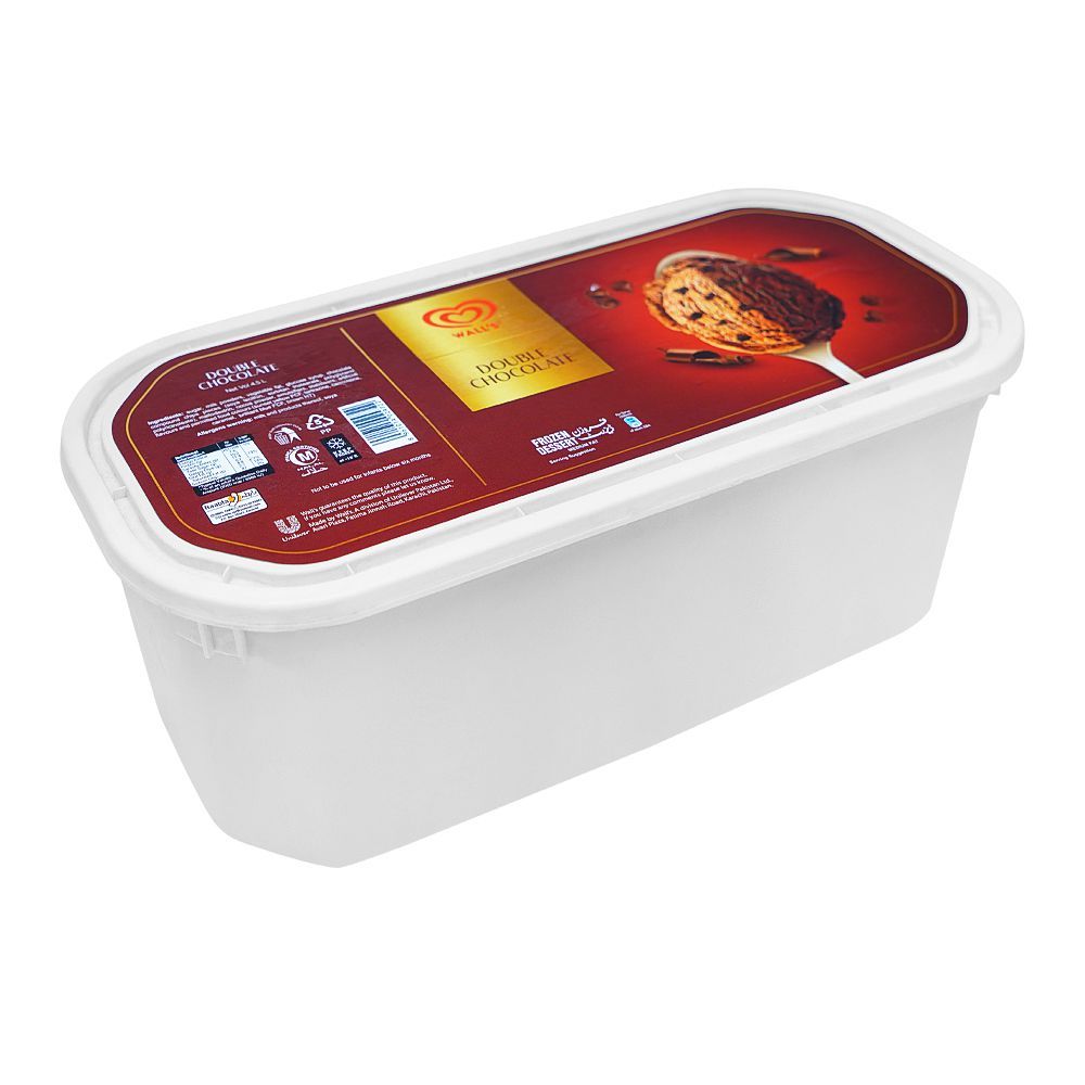 Walls Double Chocolate, Frozen Dessert, Ice Cream, 4.5Ltr - Main Image