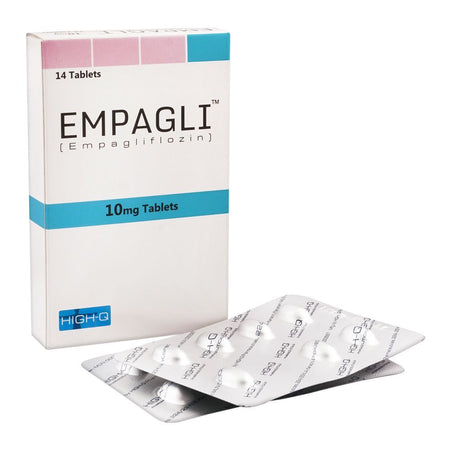 High-Q Pharmaceuticals Empagli Tablet, 10mg, 14-Pack - Main Image