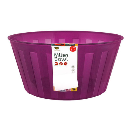 Appollo Milan Bowl, Purple, 1.5 Liters - Image 2