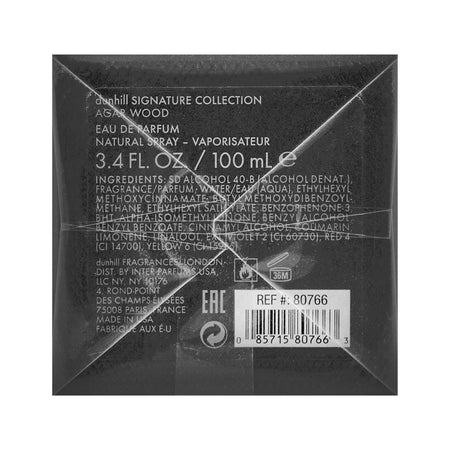 Dunhill Signature Collection Agar Wood Eau De Parfume For Men, 100ml - Image 2
