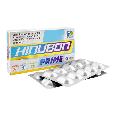 Hilton Pharma Hinubon Prime Tablet, 20-Pack - Main Image