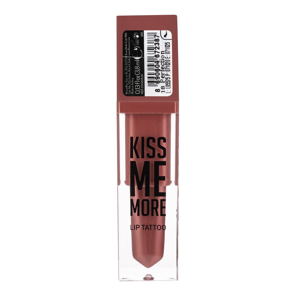 Flormar Kiss Me More Lip Tattoo, 18, Perfection - Image 2
