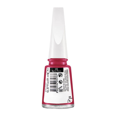 Flormar Maxi Brush Nail Enamel, 125, Stylish Roses, 11ml - Image 2