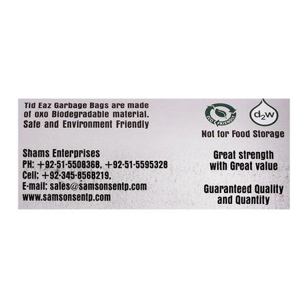 Tid Eaz Garbage Bags No. 18, X-Large, Refuse Sacks, 32x44 Inches - Image 3