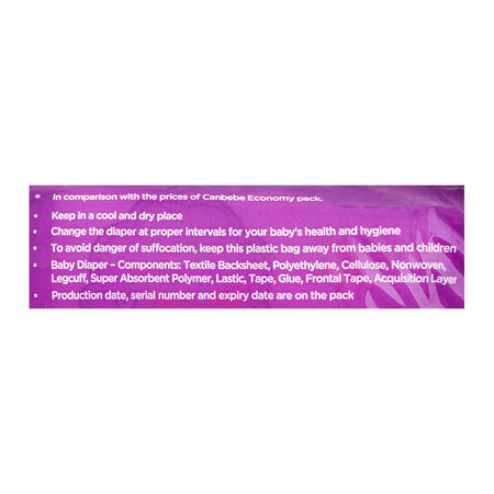 Canbebe Baby Diaper Junior-5, 11-25kg, Mega Pack 66-Pack - Image 3