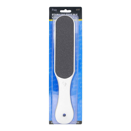 Paie Nail Stainless Steel Wide Handle Foot Filer With Refill Grits, 10-Pack - Image 2