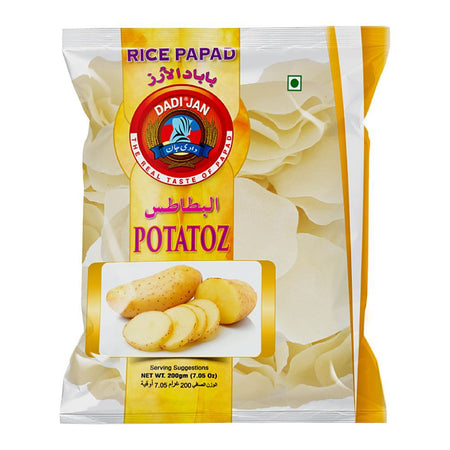 Dadi Jan Potatoz Rice Papad, 200g - Main Image