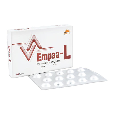 Horizon Pharma Empaa-L Tablet, 25mg+5mg, 14-Pack - Main Image