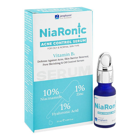 Jen Pharm Niaronic Acne Control Serum, Minimizes Pores, For Normal, Oily & Sensitive Skin Type, 20ml - Main Image