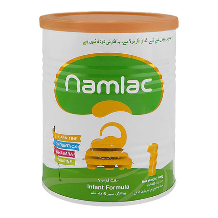 Namlac 1 Infant Formula, From Birth To 6 Months, 400g Tin - Main Image