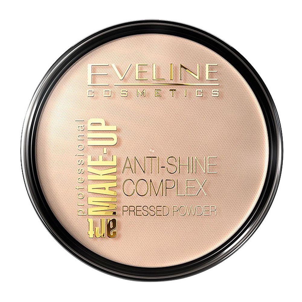 Eveline Anti-Shine Complex Pressed Powder, 31, Transparent - Main Image