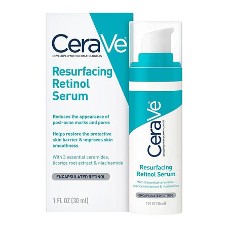 CeraVe Resurfacing Retinol Serum, For Post-Acne Skin, 30ml - Main Image