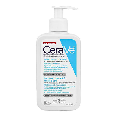 CeraVe Acne Control Cleanser With 2% Salicylic Acid, 237ml - Main Image