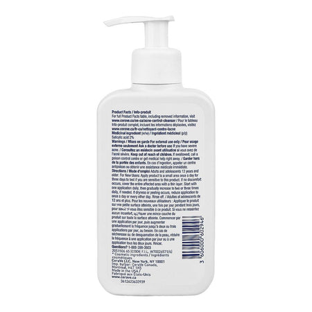 CeraVe Acne Control Cleanser With 2% Salicylic Acid, 237ml - Image 2