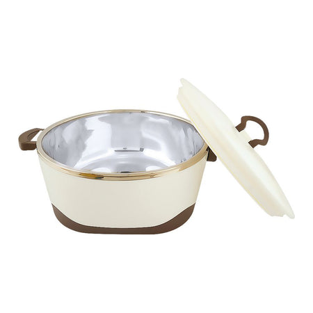 Happy Ware Hot Pot With Lockable Lid, 38 x 30 x 17cm, 6500ml, Beige, SU-633 - Main Image