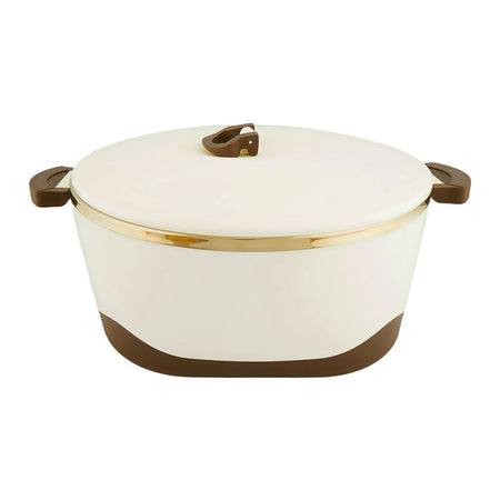 Happy Ware Hot Pot With Lockable Lid, 38 x 30 x 17cm, 6500ml, Beige, SU-633 - Image 2