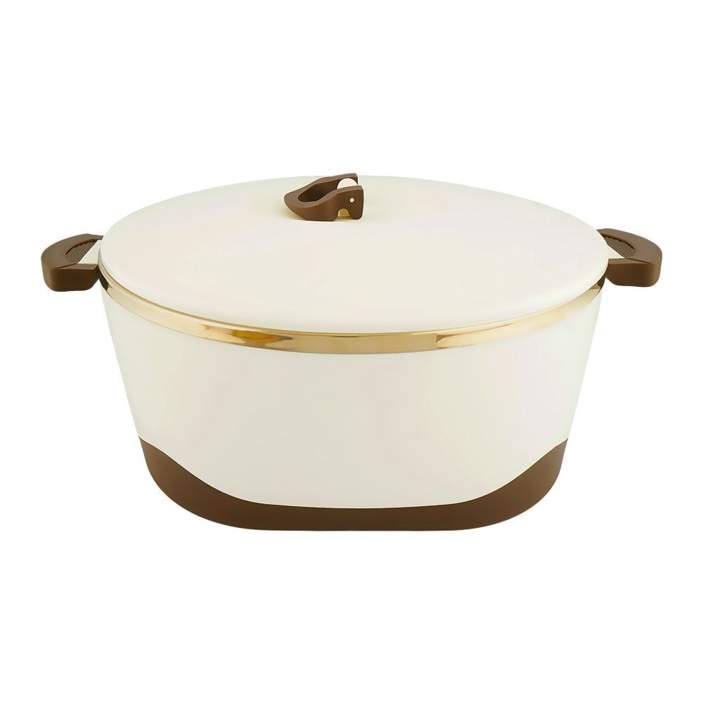 Happy Ware Hot Pot With Lockable Lid, 38 x 30 x 17cm, 6500ml, Beige, SU-633 - Image 2