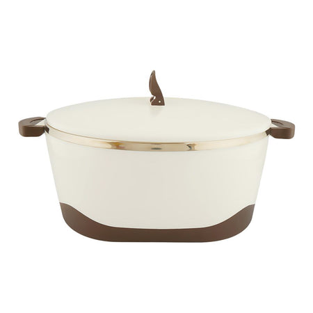 Happy Ware Hot Pot With Lockable Lid, 38 x 30 x 17cm, 6500ml, Beige, SU-633 - Image 3