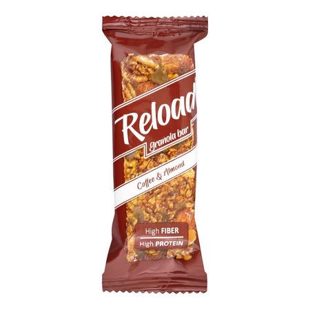 Reload Coffee & Almond Granola Bars, 40g - Main Image