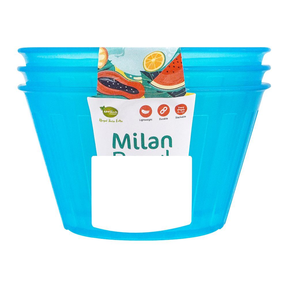 Appollo Milan Bowl, 3-Pack Set, Turkish, 250ml - Main Image