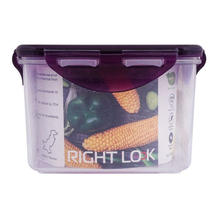 Appollo Right Lock Food Keeper, Large, Purple, 900ml - Image 2