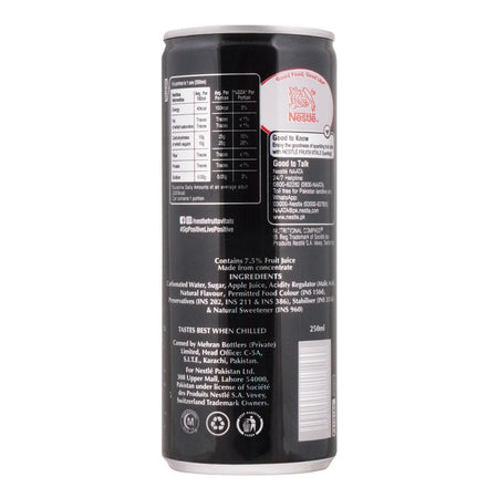 Nestle Fruita Vitals Sparkling Apple Juice Can, 250ml - Image 2