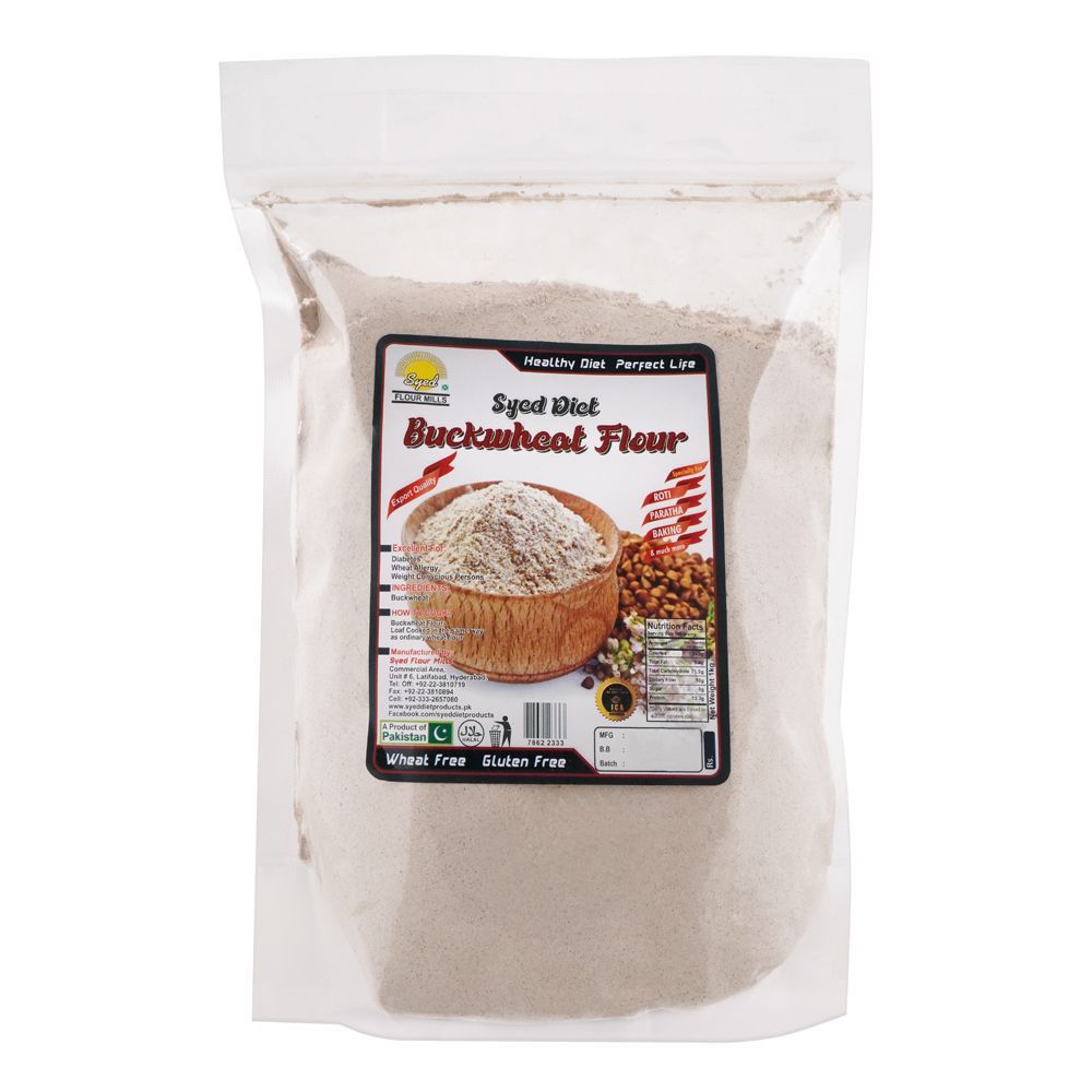 Syed Flour Mills Diet Buckwheat Flour, 1 KG - Main Image
