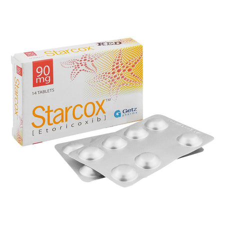 Getz Pharma Starcox Tablet, 90mg, 14-Pack - Main Image
