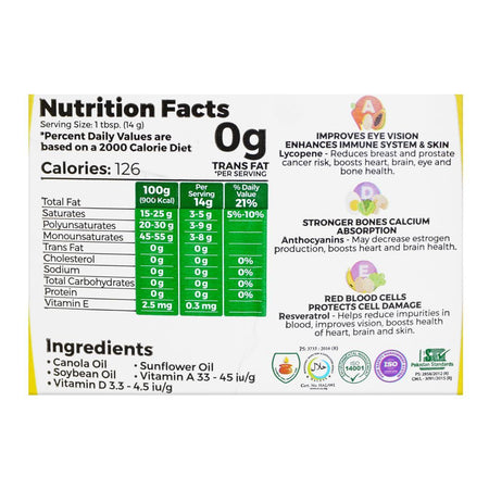 Shafaq Cooking Oil, 3 Liters - Image 3