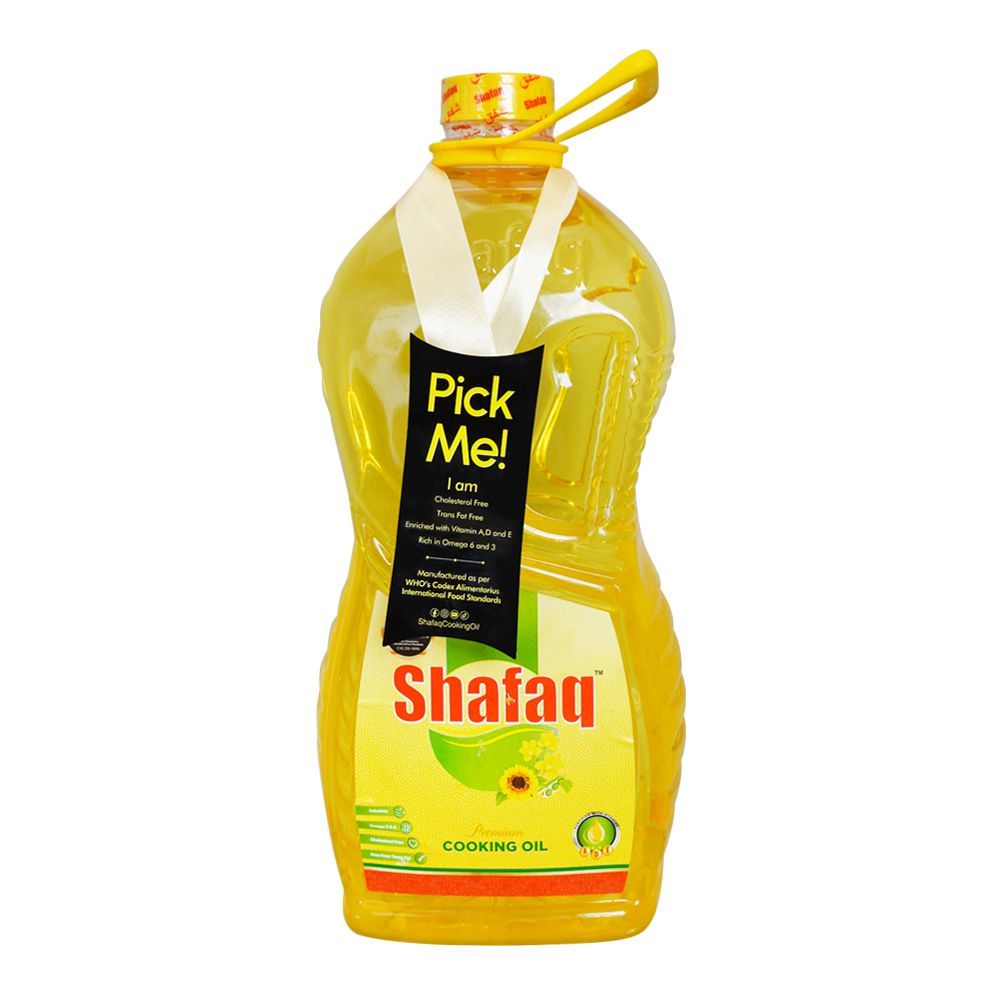 Shafaq Cooking Oil, 5 Liters - Main Image