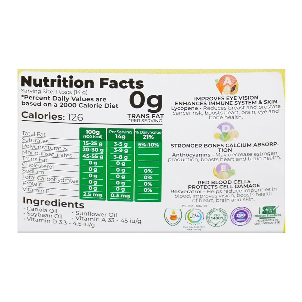 Shafaq Cooking Oil, 5 Liters - Image 3