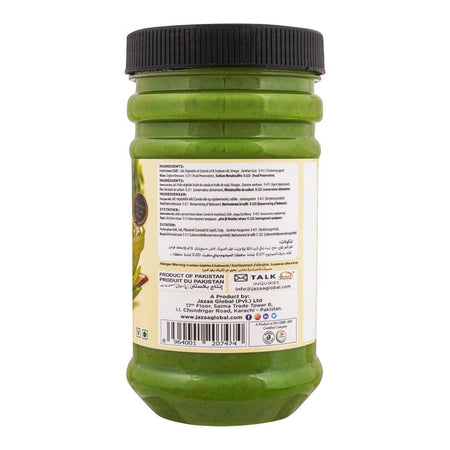 Jazaa Green Chilli Paste, 330g - Image 2