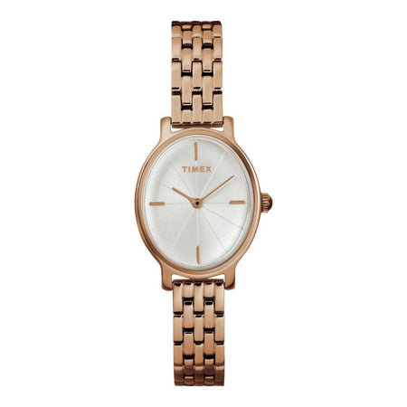 Timex Women's Rust Gold Oval Dial & Bracelet Analog Watch, TW2R94000 - Main Image
