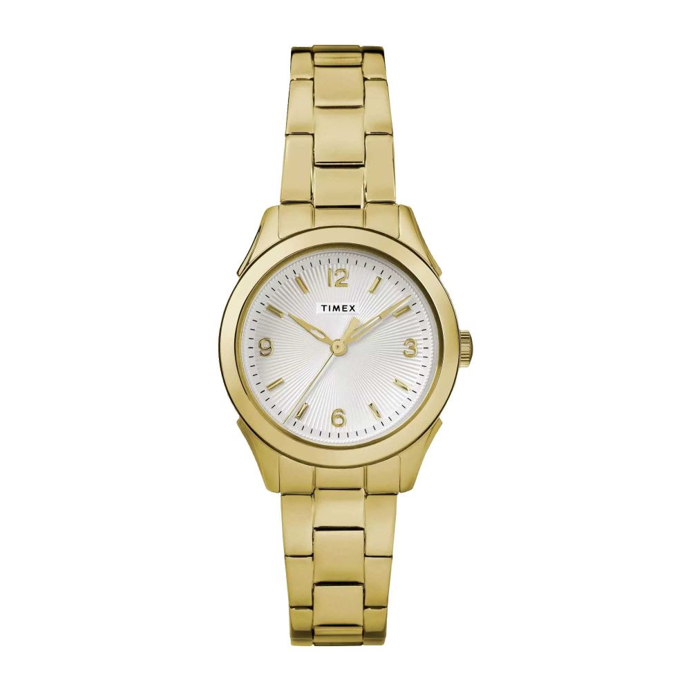 Timex Women's Yellow Gold Round Dial & Bracelet Analog Watch, TW2R91400 - Main Image