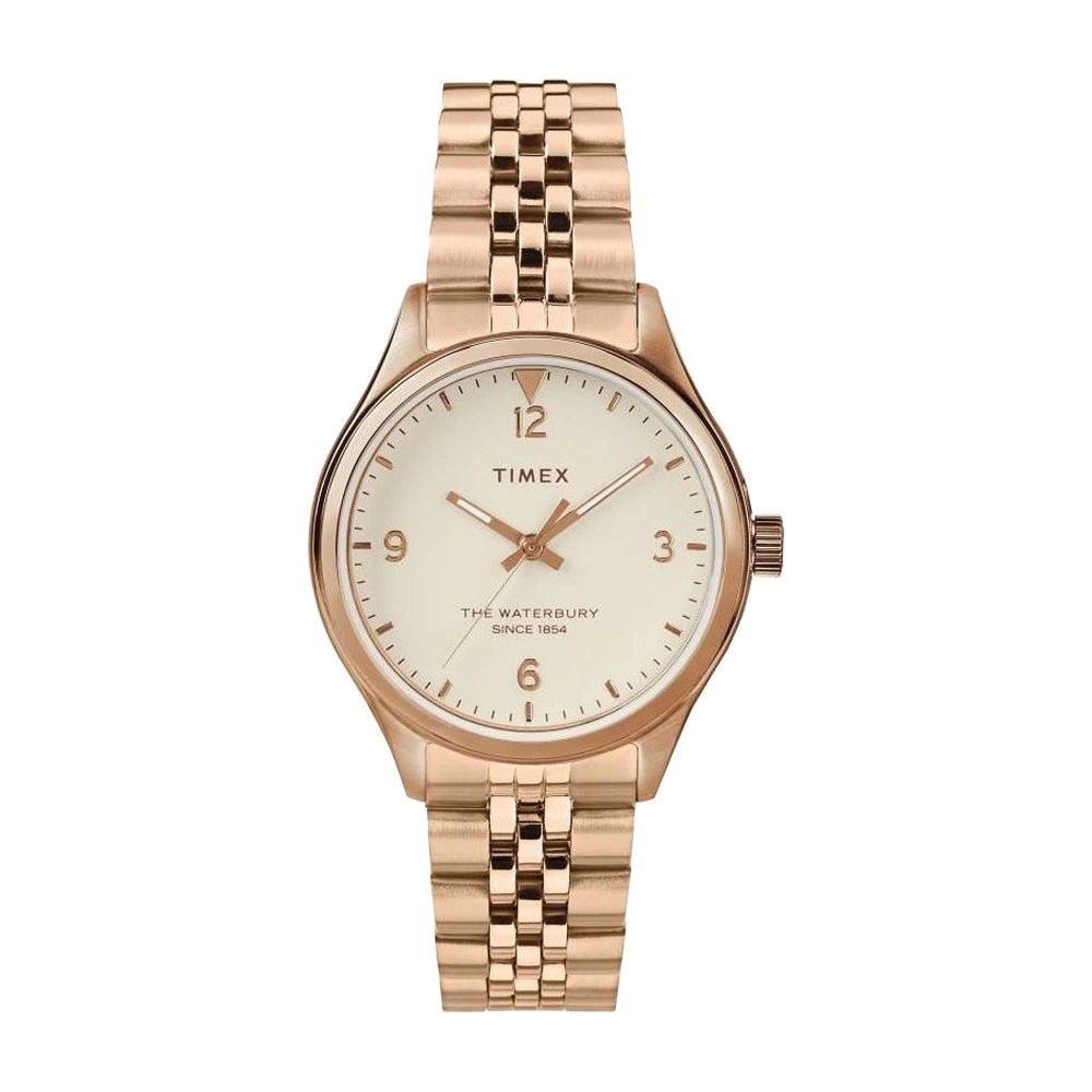 Timex Women's Rust Gold Round Dial & Bracelet Analog Watch, TW2T36500 - Main Image