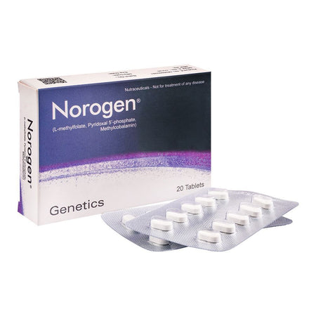 Genetics Pharmaceuticals Norogen Tablet, 20-Pack - Main Image