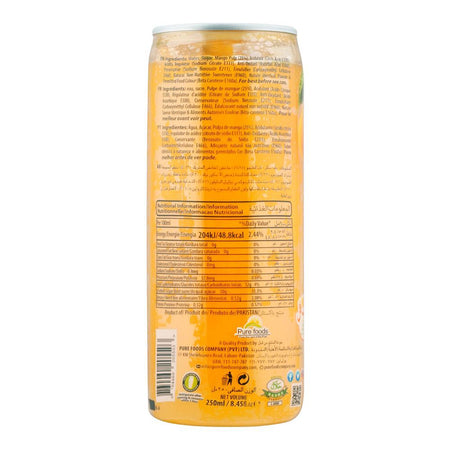 Froot Full Mango Nectar Can, 250ml - Image 2