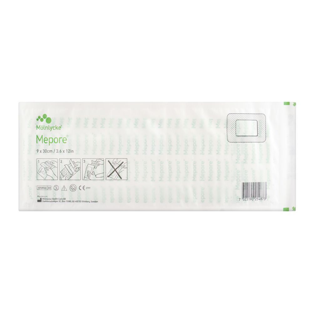 Mepore Dressing Bandage, 9 x 30 cm - Main Image
