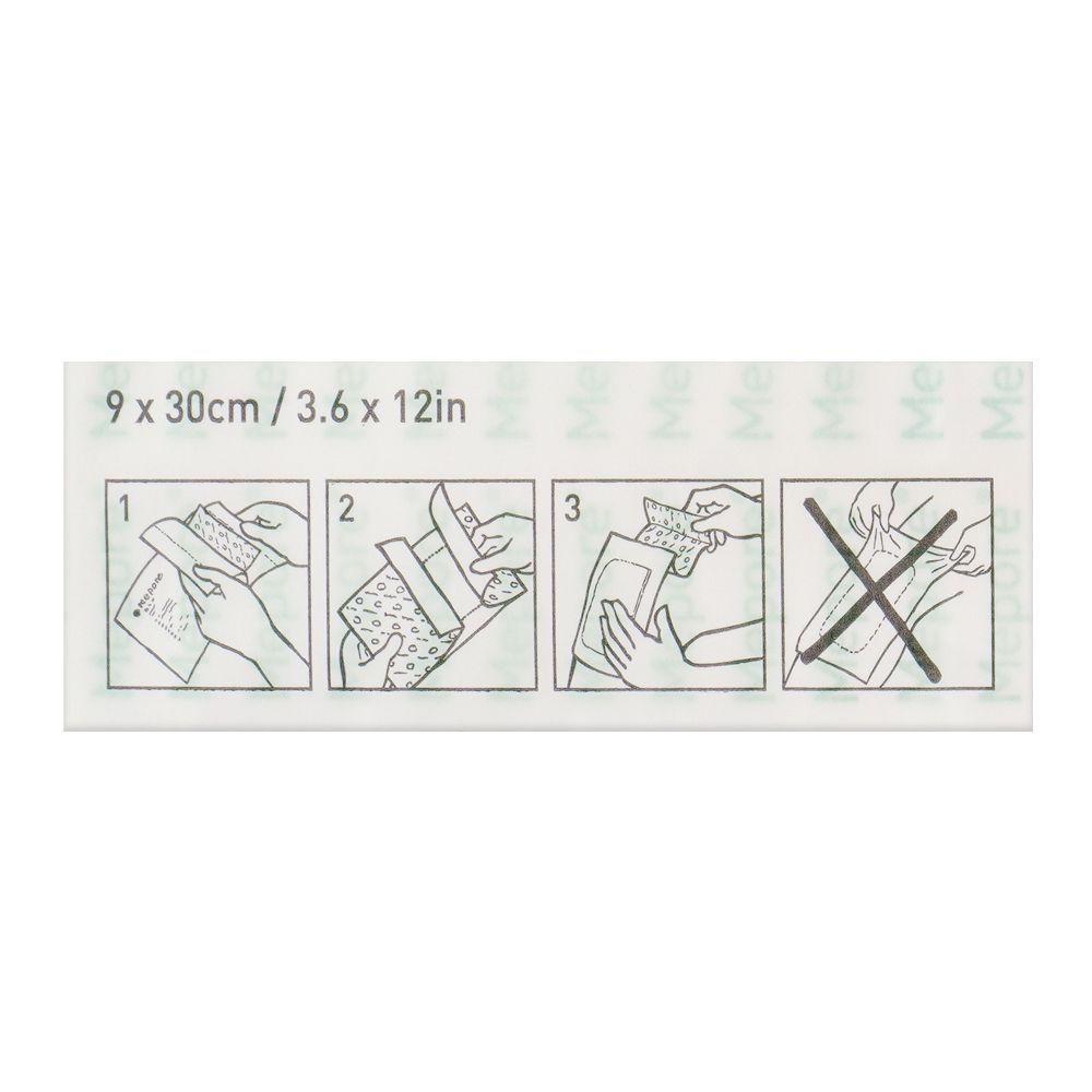 Mepore Dressing Bandage, 9 x 30 cm - Image 2