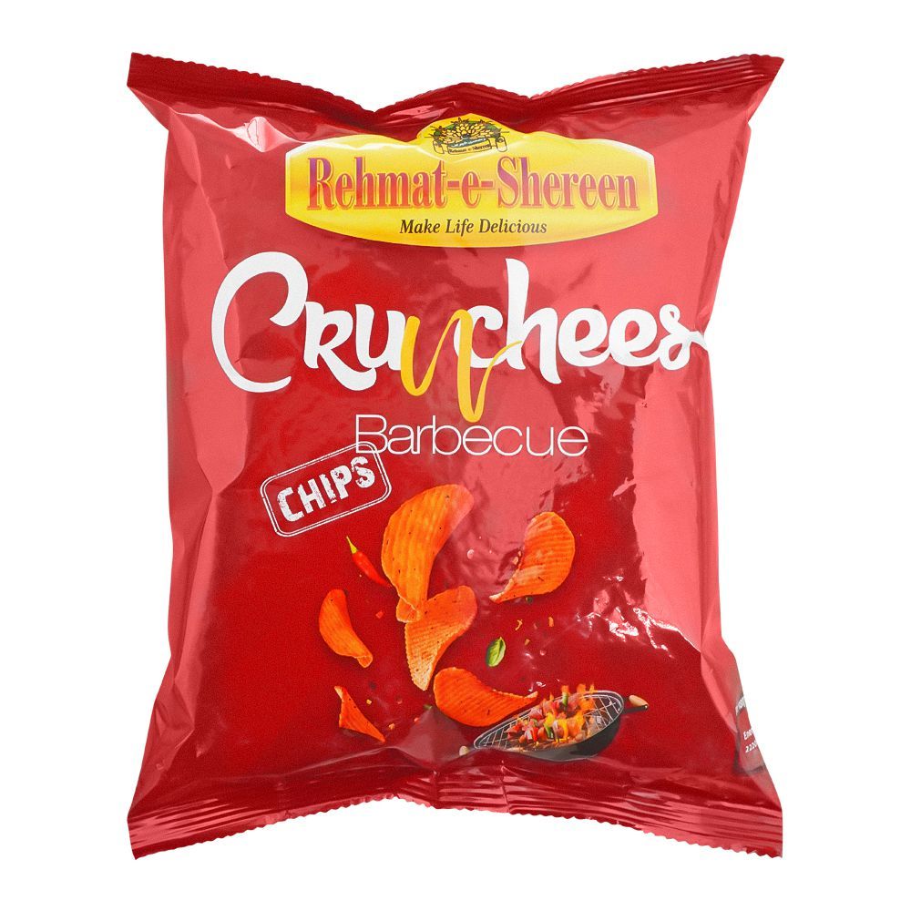 Rehmat-e-Shereen Crunchees, Barbecue Chips, 80g - Main Image