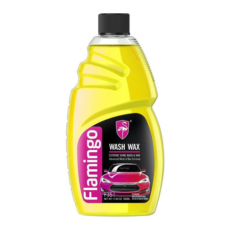 Flamingo Extreme Shine Wash & Wax, F351, 500ml - Main Image