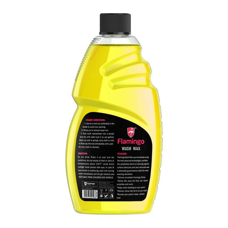 Flamingo Extreme Shine Wash & Wax, F351, 500ml - Image 2