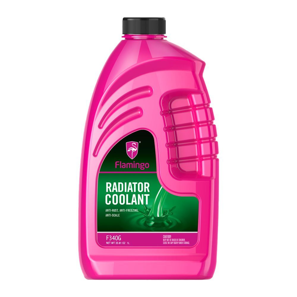 Flamingo Radiator Coolant, F340G, 1 Liter - Main Image
