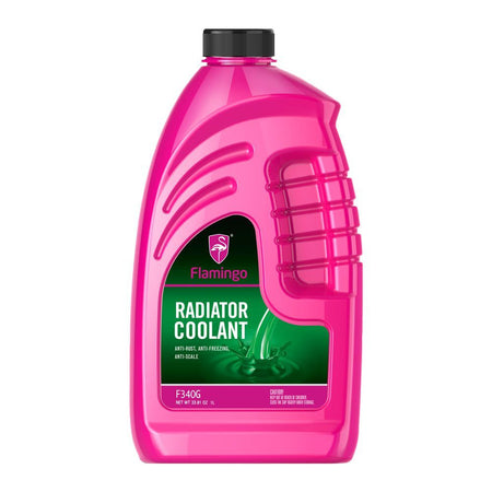 Flamingo Radiator Coolant, F340G, 1 Liter - Main Image