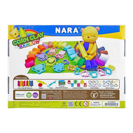 Nara Corn Clay Rainbow, CC-Rainbow, For 3+ Years - Image 2