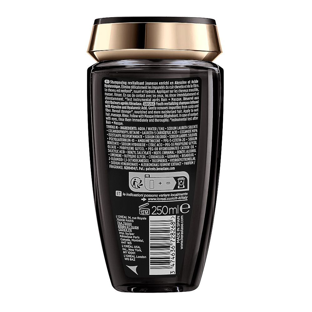Kerastase Chronologiste Bain Regenerant Revitalizing Shampoo, For Hair And Scalp, 250ml - Image 2